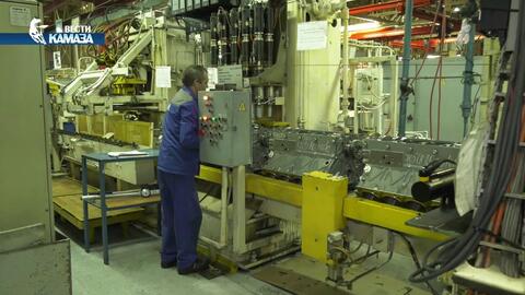 卡瑪茲發(fā)動機(jī)廠 現(xiàn)代化R6發(fā)動機(jī)裝配線配備新型螺母扳手，提升裝配精度與效率